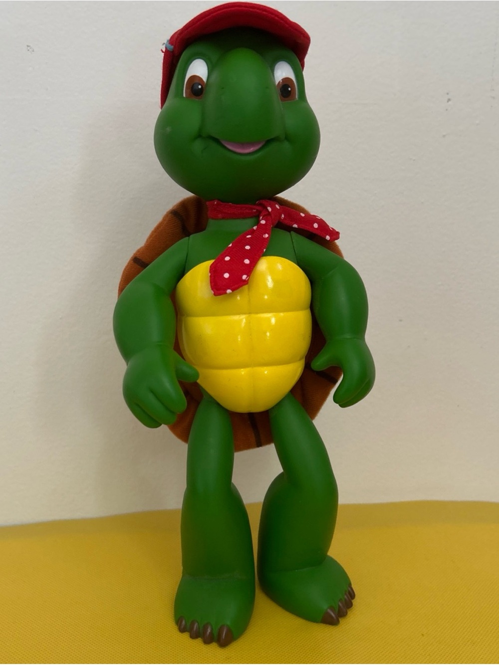 Share Vintage Franklin The Turtle Large Vinyl Figure Red Cap Nelvana 1990s